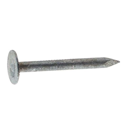 Grip Rite 11 X 3 4 In Electro Galvanized Steel Roofing Nails 5 Lb
