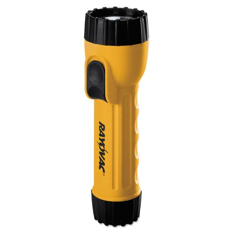 lm yellow industrial flashlight    batteries bulk id bulkd homelectricalcom