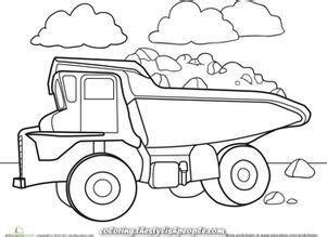 magical coloring  automobile dump truck automobile coloring truck