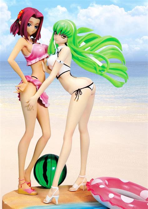 Code Geass Kallen Figure Beach Version ~ Animetal ~ Anime