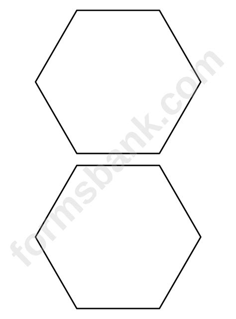 hexagon pattern printable