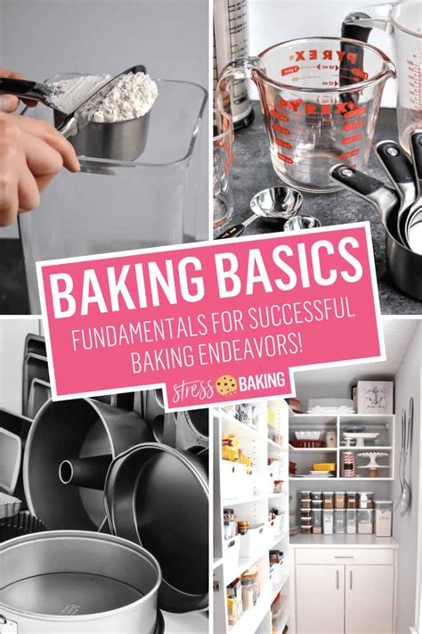 baking basics stress baking