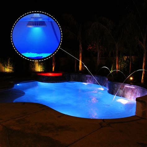 rgbwhite waterproof swimming led pool light  pentair hayward fixture  ebay