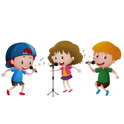 children singing  dancing clipart   cliparts  images