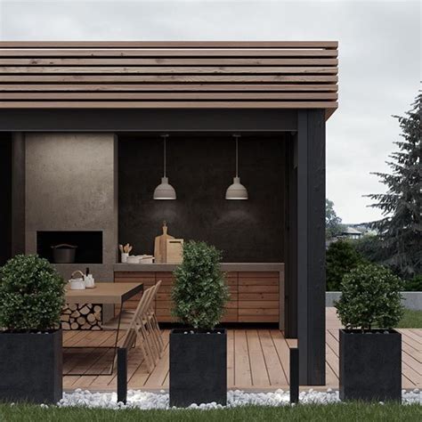 House Architecture Home Design Patio Design Outdoor Pergola