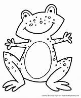 Coloring Pages Simple Shapes Kids Frog Speckled Printable Shape Help Activity Honkingdonkey Fun These Early Recognize Everyday Objects Students Creative sketch template