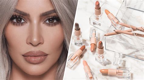 see kkw beauty s new nude lipstick and lip liner collection swatches allure