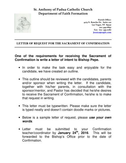 confirmation letter  bishop caileyayana