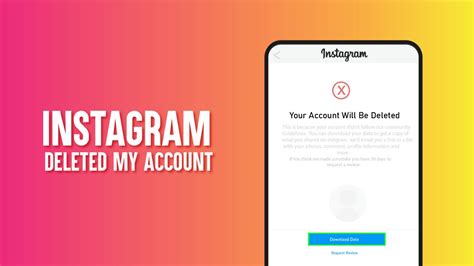 instagram deleted  account   recover