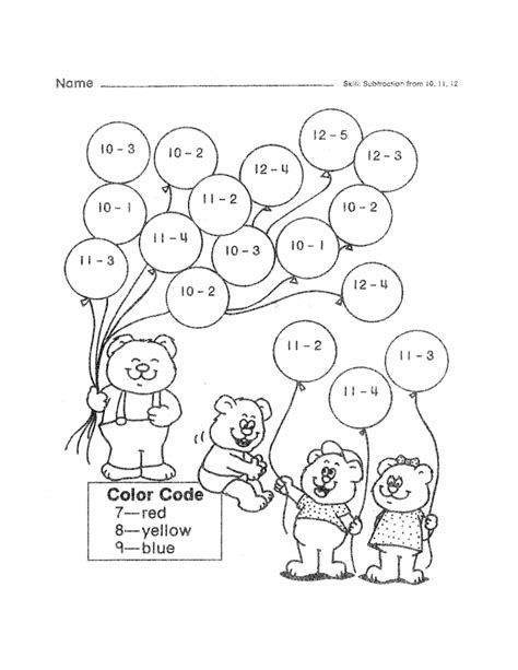 grade worksheets  coloring pages  kids math coloring