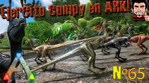 ark survival evolved compy army fundamos nuestro ejercito de compys