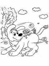 Coloring Clifford Pages Printable Dog Kids Puppy Red Halloween Windy Color Print Disney Emily Cartoons Big Online Coloringpages1001 Choose Board sketch template