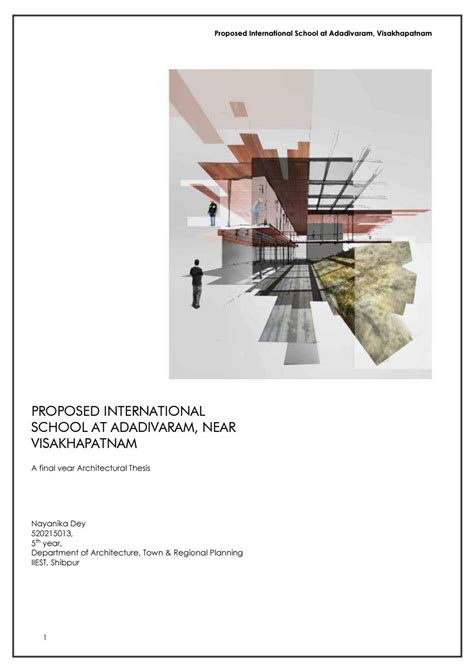 proposed international school architectural thesis   nayanika