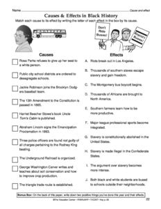 images  african american history month worksheets black