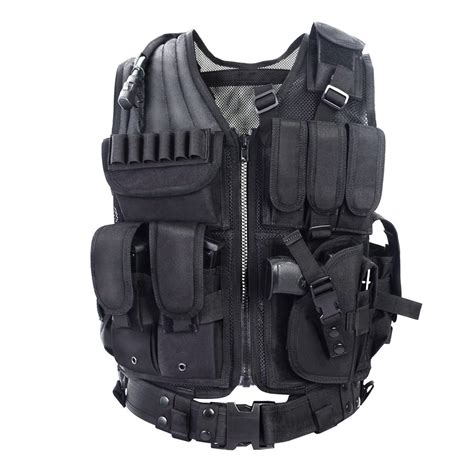 tactical cs field vest combat training tactical vest adjust vt