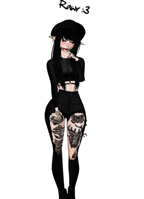 pin  moonlight   imvu emo outfits character outfit ideas anime wolf girl emo outfits