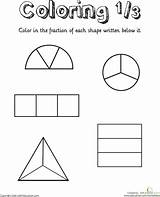 Worksheets Fraction Fractions Worksheet Identifying sketch template