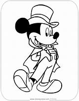 Mickey Coloring Halloween Mouse Vampire Pages Disney Disneyclips sketch template