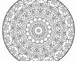 Mystical Mandalas sketch template