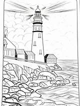 Lighthouse Leuchtturm Malvorlagen Ausmalbilder Paisaje Ausmalen Faro Kunst Finden Unten Sammlung Vorlagen Kostenlose Paisajes Malvorlage Erwachsene Drus Meer Coastal Printable sketch template