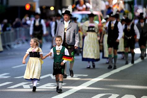 germany   crowds gather   annual german american