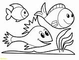 Coloring Fish Pages Freshwater Getcolorings Fresh sketch template