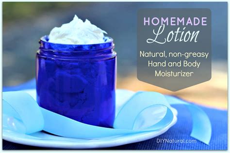 homemade lotion  natural hand  body moisturizer recipe