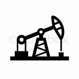 Oil Pump Drawing Vector Clipart Derrick Icon Jack Getdrawings Illustration Background Clipground sketch template