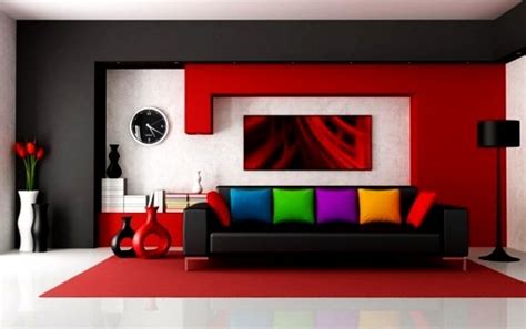 contoh warna cat rumah  nuansa merah marun