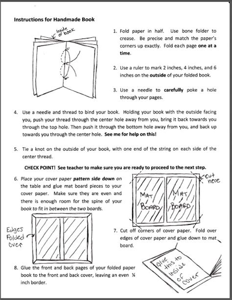 smartteacher resource handmade book instructions