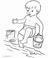 Coloring Beach Pages Book Kids Printable Colouring Color Children Fun Sheets Baby Boy Raisingourkids Gif Playing Preschool Places Books Popular sketch template