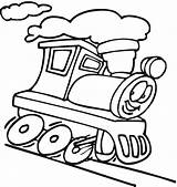 Train Coloring Pages Kids Trains Drawing Cartoon Transportation Toy Printable Little Clipart Drawings Line Colour Thomas Cliparts Car Easy Colorign sketch template