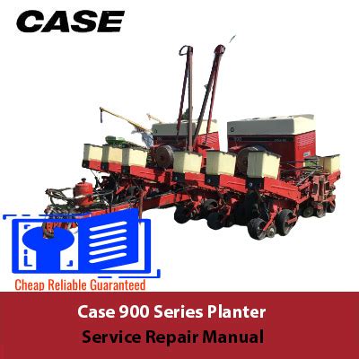 case  series planter service repair manual