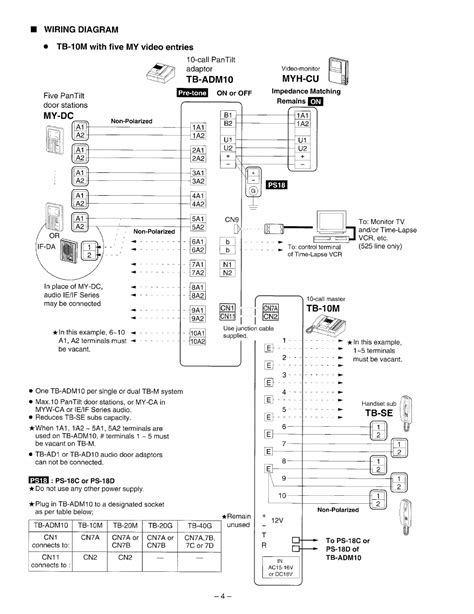aiphone wiring diagram gf