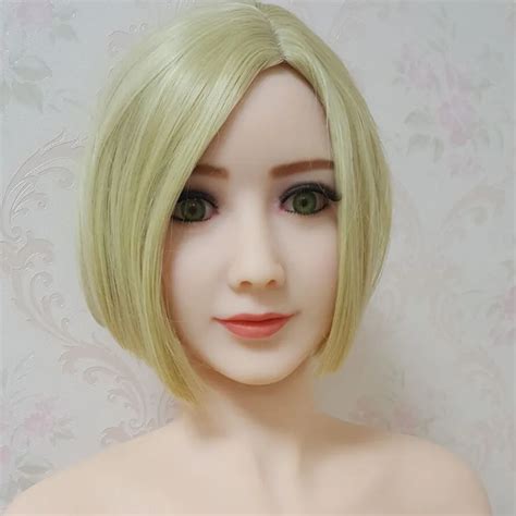 40 Sweet Girl Soft Tpe Sex Doll Head For 135cm 140cm 148cm 153cm 152cm
