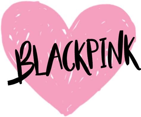 Blackpink Heart Kpop Korea Sticker By Min Sae Yeon