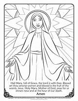 Blessed Whistlers Hail Assumption sketch template