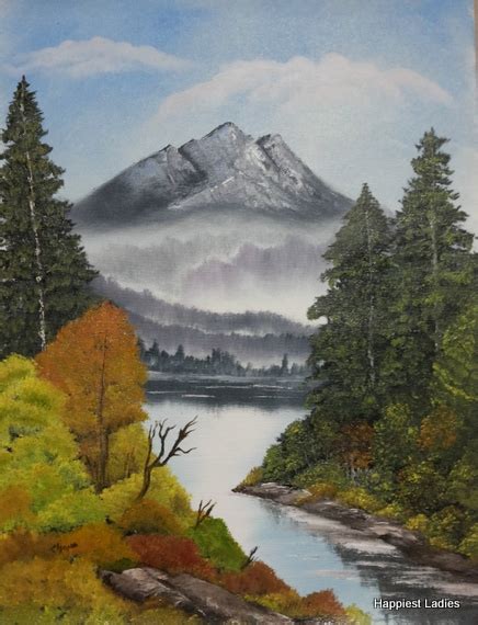 Easy Bob Ross Landscape Paintings To Try For Beginners