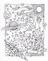 Trippy Coloring Pages Printable Ups Grown sketch template