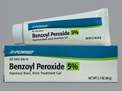 benzoyl peroxide  gel gm  perrigo case