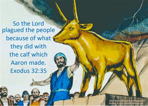 golden calf bible story images   finder