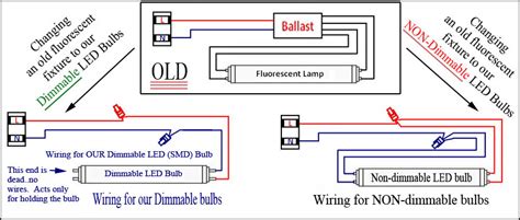 led fluorescent tube replacement wiring diagram upcolor