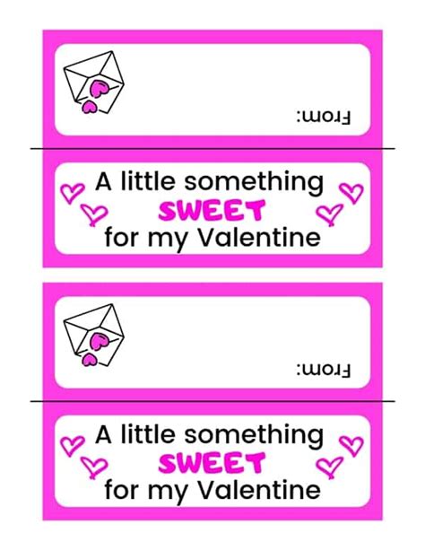 printable valentines day treat bag toppers