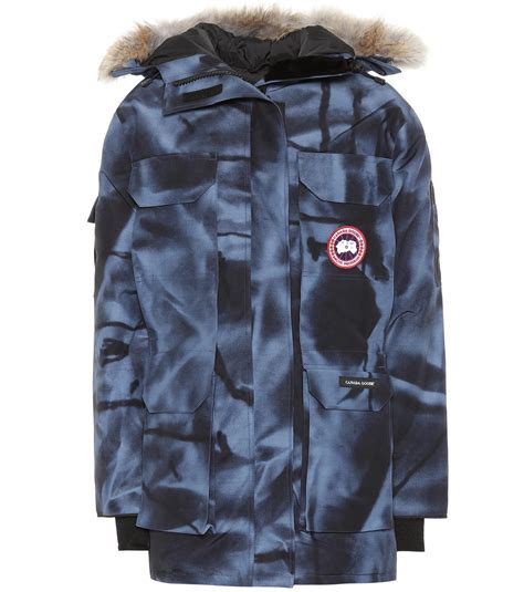 Canada Goose Expedition Camouflage Parka In Blue Lyst