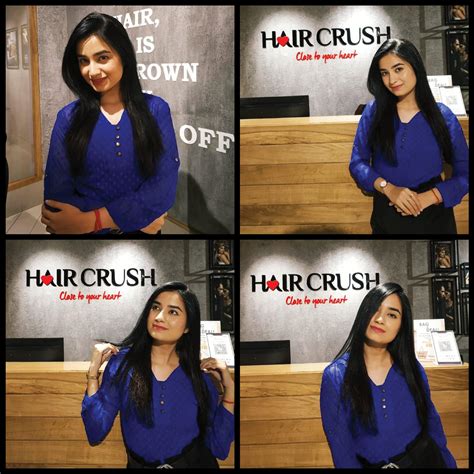 paridhi  salon hair crush  hair  feels  soft  silk
