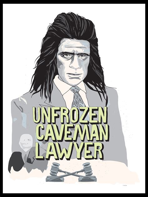 Saturday Night Live Unfrozen Caveman Lawyer Poster 18x24 Poster Art