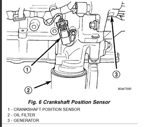 crankshaft position sensor   crankshaft position sensor