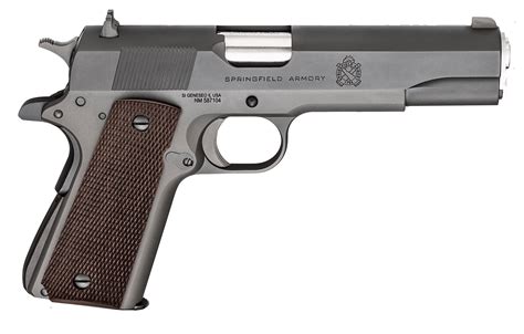 springfield armory pbdl  mil spec defender legacy  acp   satin stainless match