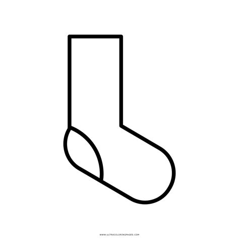 sock coloring page ultra coloring pages