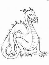 Coloring Pages Kids Dragons Getcolorings Color Printable Print sketch template